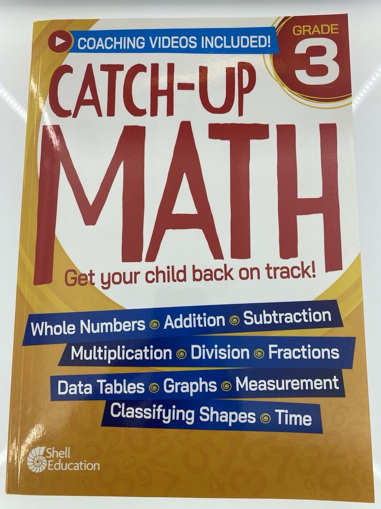 Catch-Up Math: 3rd Grade by Teacher Created Materials Brand New