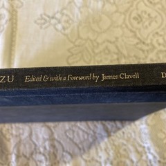 The Art Of War by Sun Tzu 1983 Vintage Hardcover w/ James Clavell Introduction