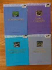 Lot of 4 Hermes House Gardening SC- Containers, Small, Water & Rock, Planning