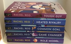 5 books – Rachel Reid – GAME CHANGERS series 1-5 EUC PBS Heated Rivalry