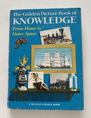 Golden Picture Book of Knowledge HC 1961 De Luxe Pothorn Signed Inscribed