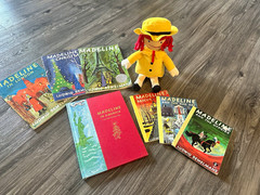 Ludwig Bemelmans Madeline Mixed Lot Illustrated Books w/ Madeline Doll Plush