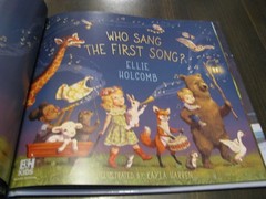 Who Sang the First Song by Ellie Holcomb Hardback with cover