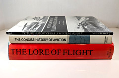 Aviation History Book Lot 3 Early Aviation Aircraft Flight Illustrated Reference
