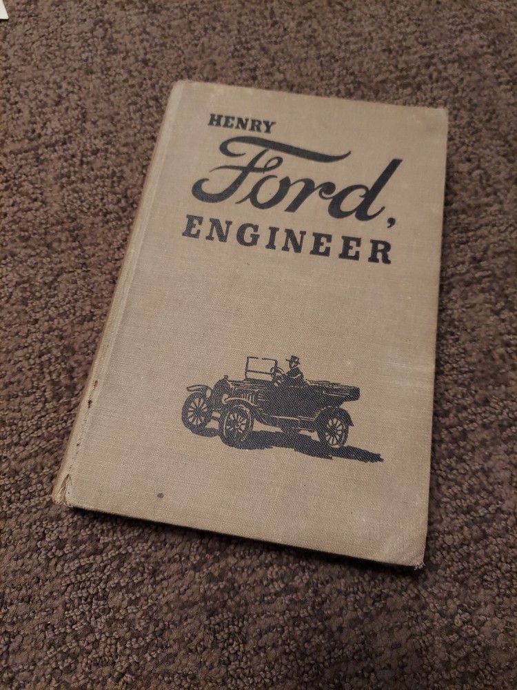 Henry Ford Engineer 1950 Louis Albright Neyhart Vintage Book – NICE!