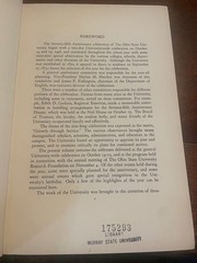 History of The Ohio State University Volume VI 1951 University Press