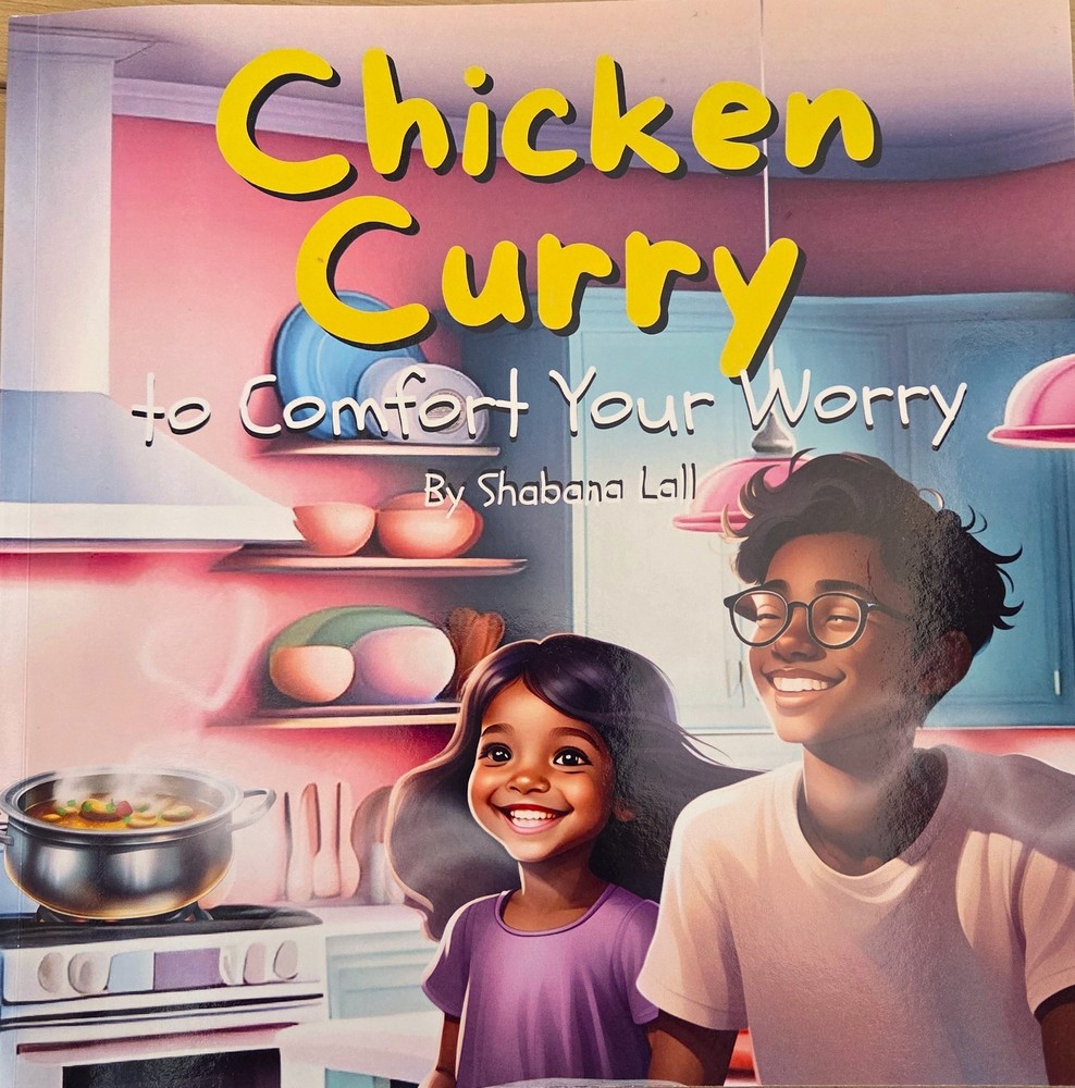 CHICKEN CURRY TO COMFORT YOUR WORRY – good book for child therapist