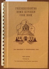 Fredericksburg Home Kitchen Cook Book, 12th Edition