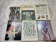 6 Rare Vintage Art Design Advertising Graphic Print Coffee Table Books Photo B13