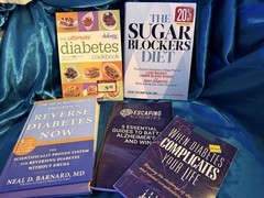 LOT of 5 BOOKS ON DIABETES! Ultimate Diabetes Cookbook, Sugar Blockers Diet…