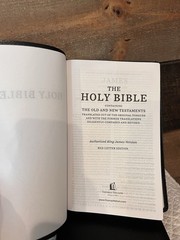 2-HOLY BIBLE King James Version • Reference Edition • Hendrickson Bibles KJV EUC