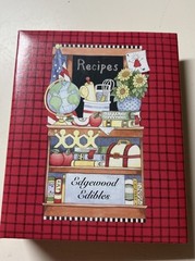 Vintage 2006 Cookbook Recipes Edgewood Edibles 328 Pages Binder Cook Food Baker