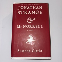 Jonathan Strange and Mr Norrell by Susanna Clarke Christmas Red Hardcover SIGNED