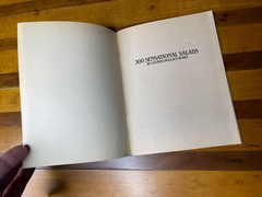 300 Sensational Salads by Lucinda Hollace Berry 1982 Paperback Newpaper Pamphlet