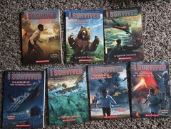 Scholastic I Survived Paperback Book Lot of 7, Lauren Tarshis, Ages 9-12