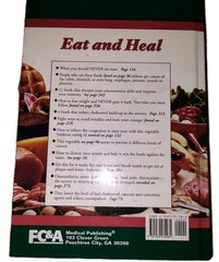 Eat And Heal Hard Cover 380 Pages Vintage Cook Book