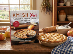 Amish Cookbook “Amish Pies” by Laura Anne Lapp Paperback 152 Pages Made in USA