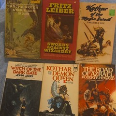 DAW Books Vintage Sword & Sorcery Fantasy Paperback Lot Carter Leiber Fox Howard