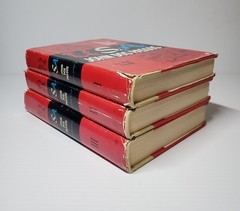 Vintage John Dos Passos U.S.A Trilogy (3 Volumes) 1960 Illustrated HC’s w/DJ BCE