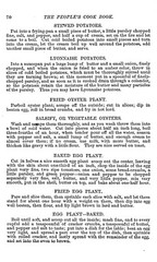1882 The People’s Cook Book 185 Pages