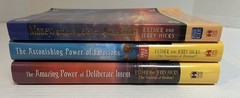 Lot of 3 The Teachings of Abraham Esther & Jerry Hicks Self-Help New Age Books
