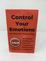 Control Your Emotions Patrick King Paperback Clean Pages 2019