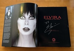 AUTOGRAPHED Elvira Mistress of the Dark: Photo Biography by Cassandra Peterson
