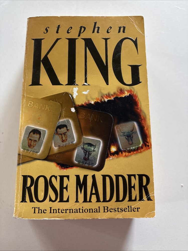 Stephen King Rose Madder PB Hodder & Stoughton 1996 Early Export 1st Edition