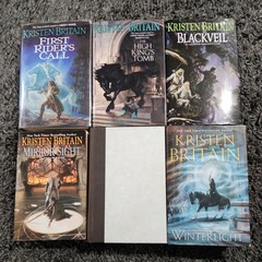 Kristen Britain Green Rider Series 26 8 HCDJ 1st Printing Lot 6 Blackvei G2U