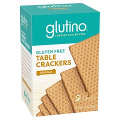 Glutino Gluten Free Table Crackers, Premium Squares, Original, Kosher, 7 oz