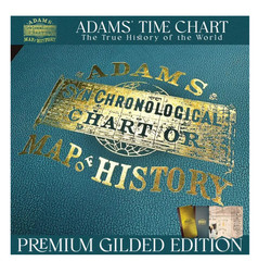 Adams Time Chart Synchronological Chart Map of History Book 1 Fold Out Wall Char