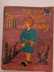 Arch Books The Boy Who Ran Away PB 1964 Irene Elmer Illus Ages 4-8 Bible