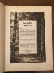 1924 Beautiful America Our National Parks Hard Cover Book 160 Pages First Ed.