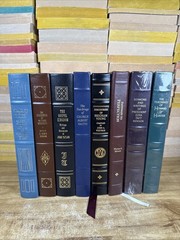 Lot Of 8 LDS Church Employee Gift Leather Books, Mormon Smith