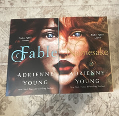 Adrienne Young Fable (Hardcover) Young Adult Fiction Novel w/ Dust Jacket