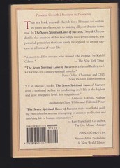 The Seven Spiritual Laws of Success: Practical Guide to the Fulfillment 1994 LN