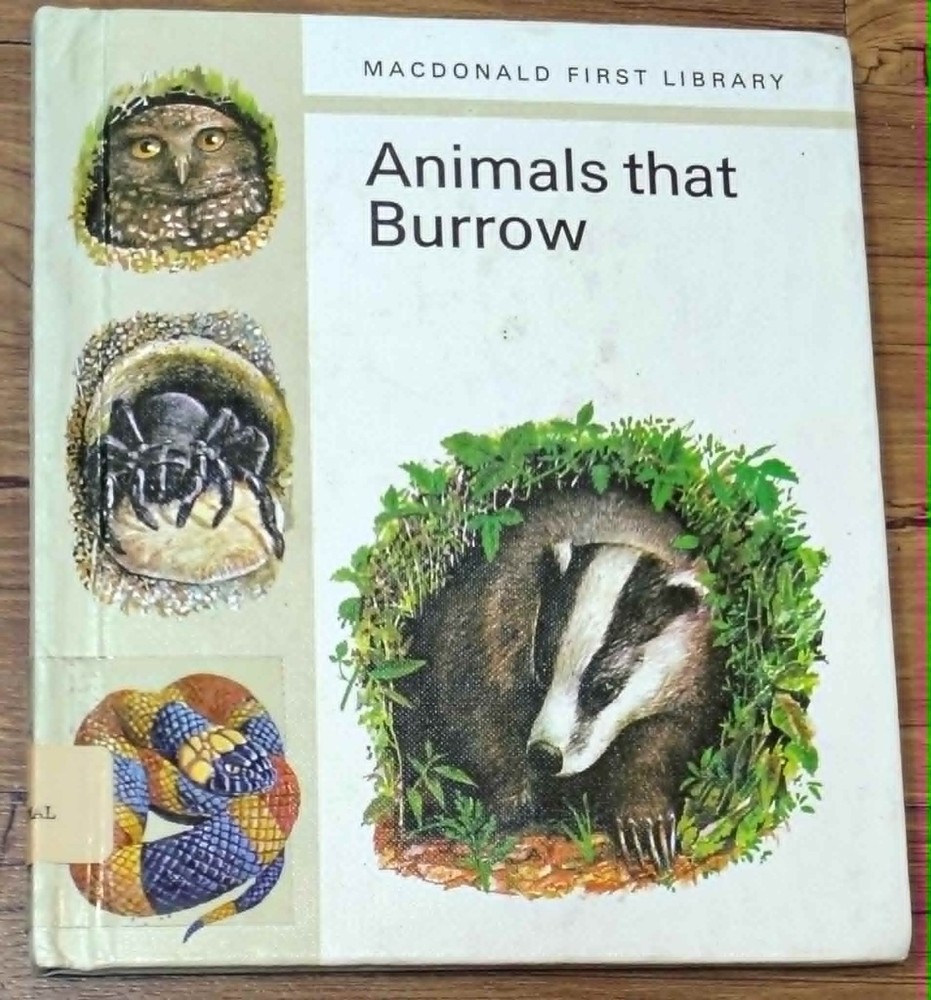 Animals That Burrow (Macdonald First Library ) – Various
