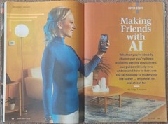 Reader’s Digest Large Print Magazine April May 2026 Making Friends with AI