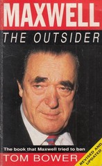 Maxwell the Outsider – mass market paperback Bower, Tom