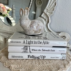 Shel Silverstein Book Lot 3 Hardcover Dust Jacket Poetry Where Sidewalk Ends XL