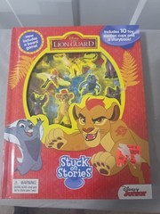 DISNEY THE LION GUARD STUCK ON STORIES By Phidal Publishing Inc. Bin B