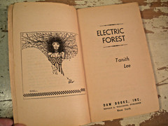 ELECTRIC FOREST Tanith Lee DAW #349 Paperback Sci-Fi Book