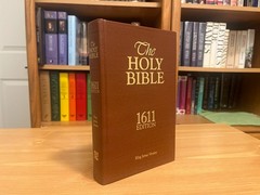Holy Bible 1611 Edition KJV 2003 Hendrickson Pub Ed 1st Printing HC RARE OOP