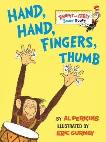 Hand, Hand, Fingers, Thumb (Bright & Early Board Books) – Board book – GOOD