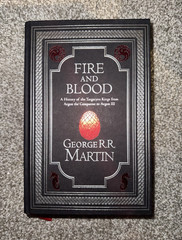 George R.R. Martin A Song of Ice and Fire FIRE and Blood HARPER COLLINS edition