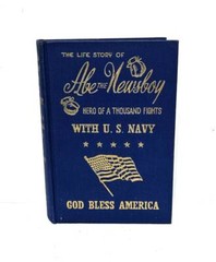 The Life Story of Abe the Newsboy by Abe Hollandersky 1958 Hardcover 22nd Ed.
