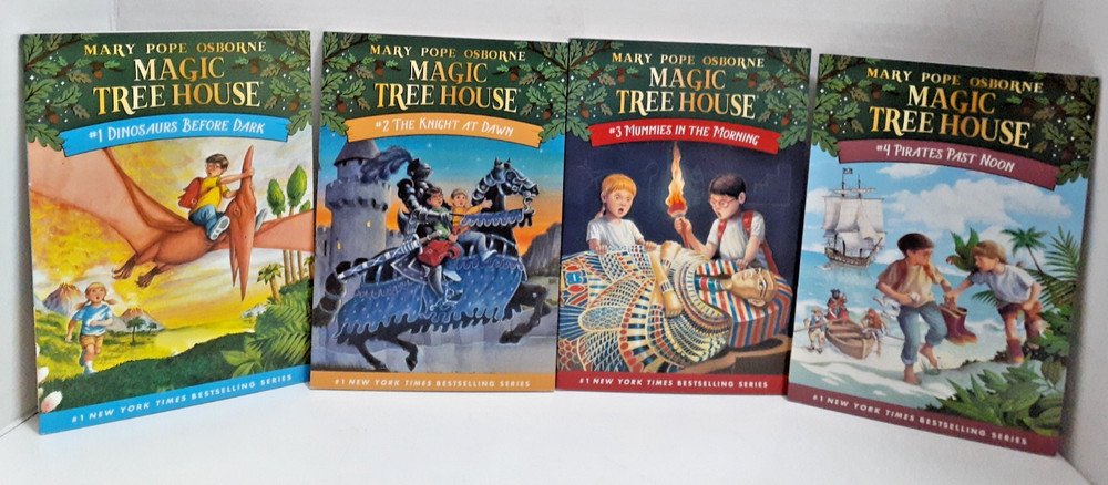 Magic Tree House Books 1-4 Mary Pope Osborne Random House Children Chapter Books
