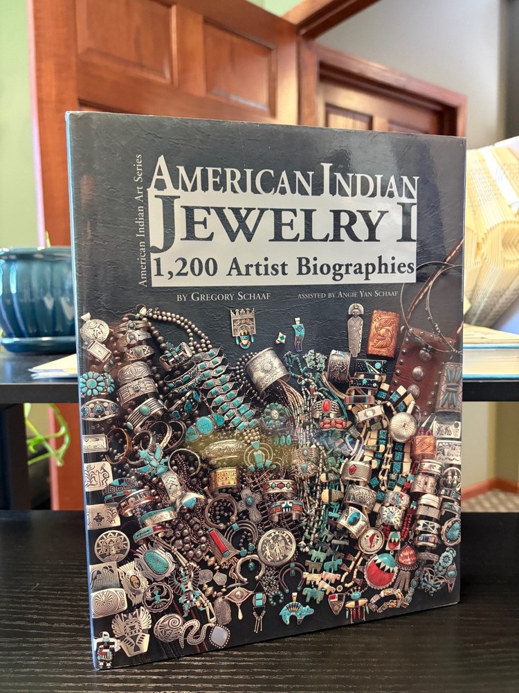 American Indian Jewelry Artist Biographies Schaaf Pristine Copy!!!