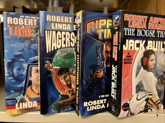 Time Scout Book #1 – #4 by Robert L. Asprin and Linda Evans (Lot of 4 MMPBs)