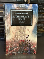 Warhammer The Horus Heresy a Thousand Sons Paperback Free Shipping 2014